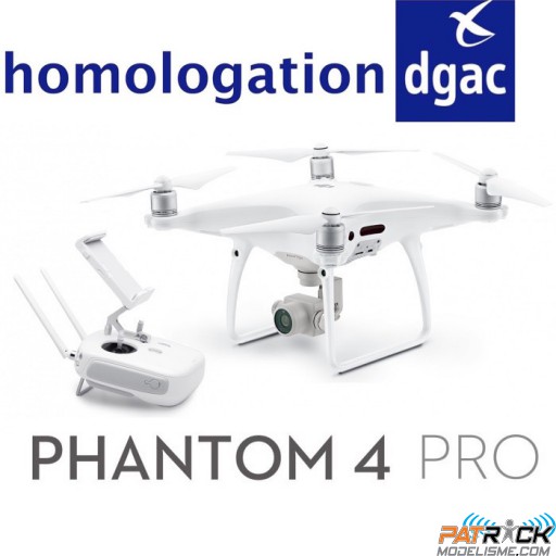∆ Dji PHANTOM 4 PRO - Homologué DGAC