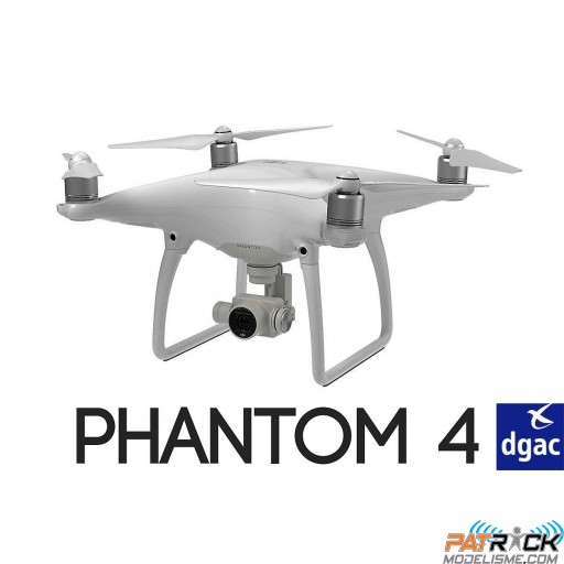∆ Dji PHANTOM 4 - Homologué DGAC
