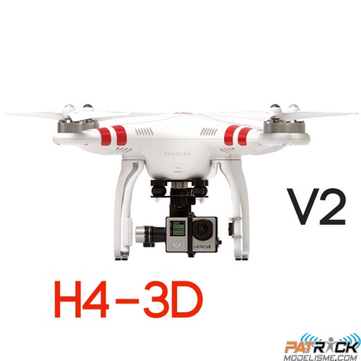 Dji PHANTOM 2 - V2 - Prêt à voler + ZENMUSE H4-3D