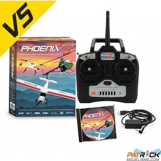 Combo Simulateur Phoenix RC V5 avec DX4 mode 2