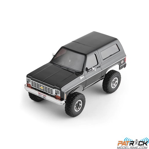 FMS 1/24e Chevrolet K5 Blazer FCX24 crawler Noir - Prêt à rouler SUR-COMMANDE