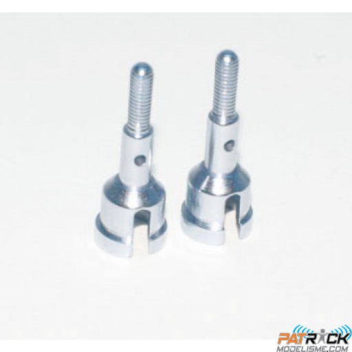 Axes de roues 2 pièces - Mini MHD 1/18