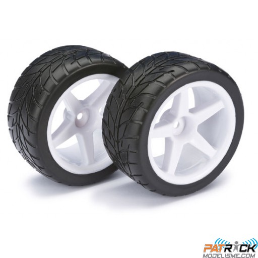 Roues Absima Arrière Gomme Piste Buggy 1/10