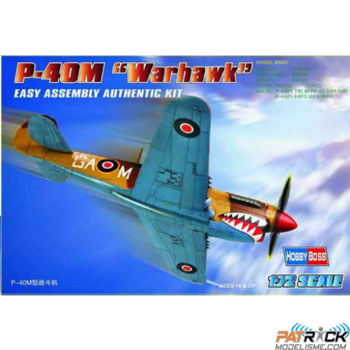 1/72e Hobby boss P-40 M Kittyhawk