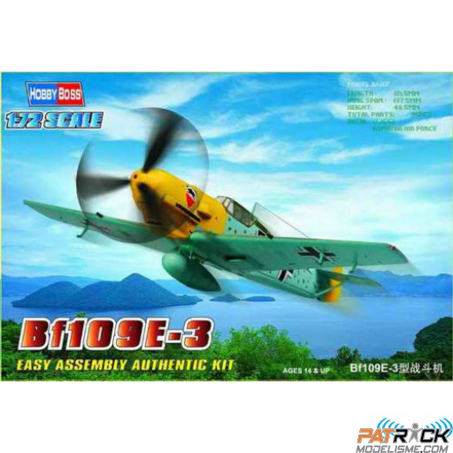 1/72e Hobby boss Messerschmitt BF 109 E-3