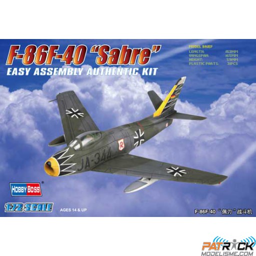1/72e Hobby boss F-86F-40 Sabre