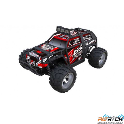 MINI MHD SUV Rouge 4WD 1/18e Prête à rouler