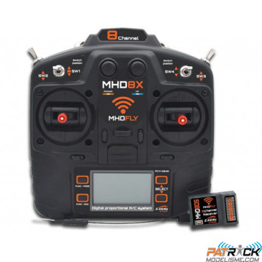 MhdFly MHD8X 2.4 GHz S-FHSS Double antenne Mode 2