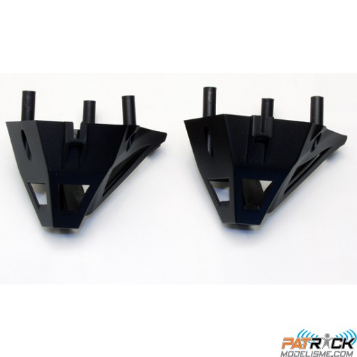 Supports Moteurs noir U842-9 LARK FPV de MHDFLY