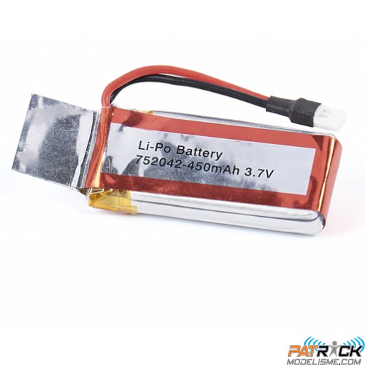 Batterie LiPo MHD Fly émetteur 1s 3,7v 450mah LARK FPV