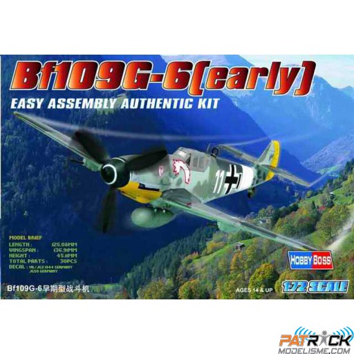 1/72e Hobby boss Messerschmitt BF 109G-6 Early