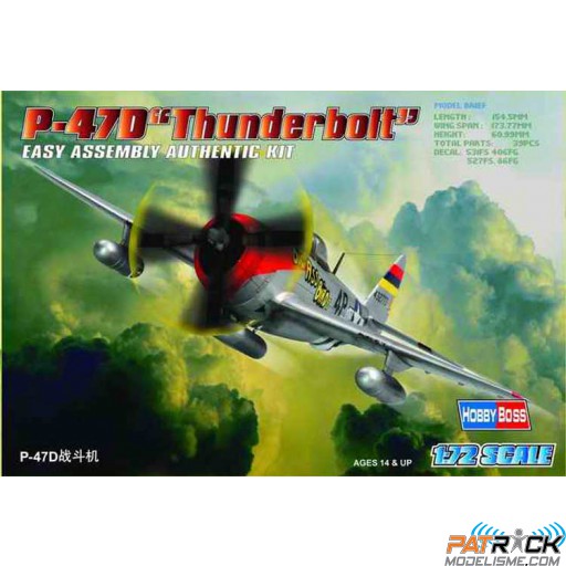 1/72e Hobby boss P-47 D Thunderbolt