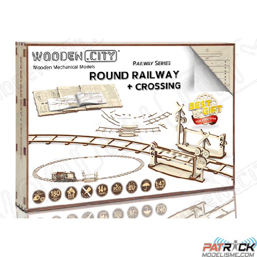 Wooden city - Rails et croisement