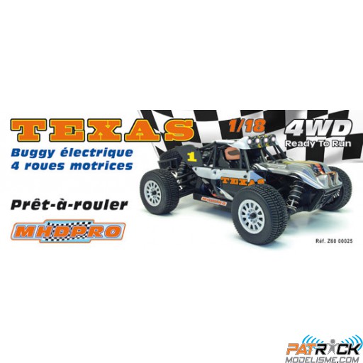MHDPRO TEXAS Buggy EP RTR 1/18