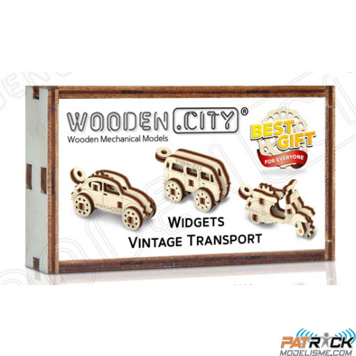 Wooden city - Gadgets transport à l'ancienne