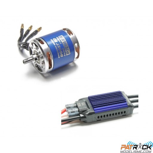 Combo BOOST 80 (385gr / 320kV) + ESC Pichler XQ+ 75 SUR-COMMANDE