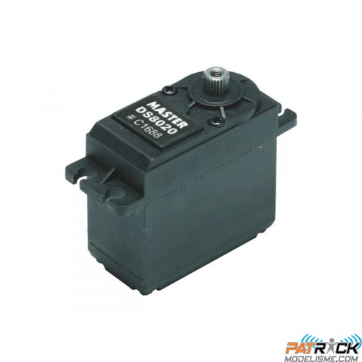 Servo Master DS8020MG Digital 13kg/0,10s pignons métal