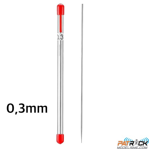 Aiguille diamètre 0,3mm pour aérographe Scientific-France ou Fengda