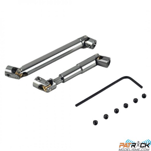 Option cardans métalliques pour Military Car Jeep Willys 1:10