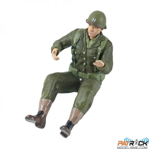 Option Figurine pilote pour Military Car Jeep Willys 1:10