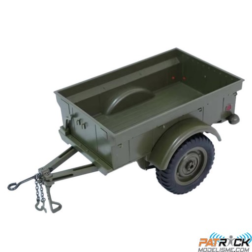Option Remorque pour Military Car Jeep Willys 1:10