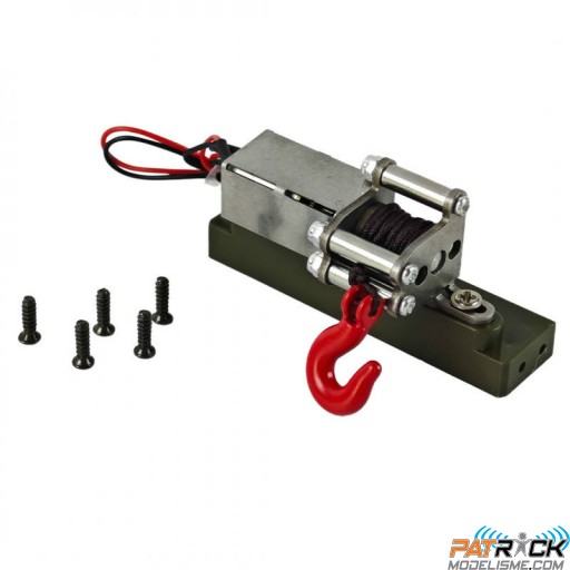 Option Treuil électrique pour Military Car Jeep Willys 1:10