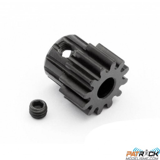 Pignon moteur - Module 1 - 12 dents - axe 5mm
