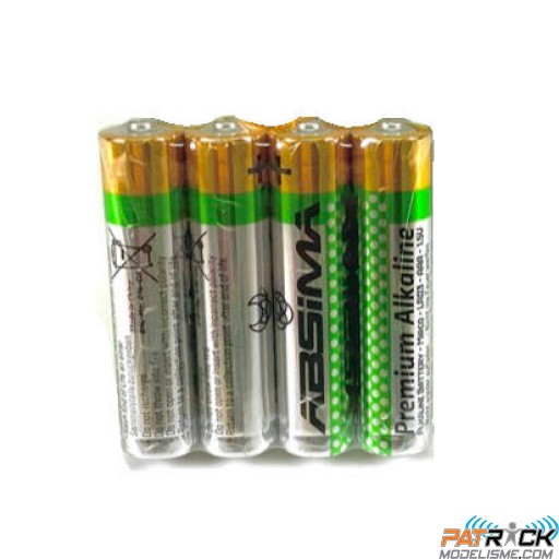 Pack de 4 piles Alkaline 1,5V – format AAA-LR03