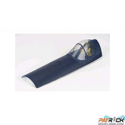 Verrière transparente+trappe de batterie - F4U CORSAIR PARKZONE