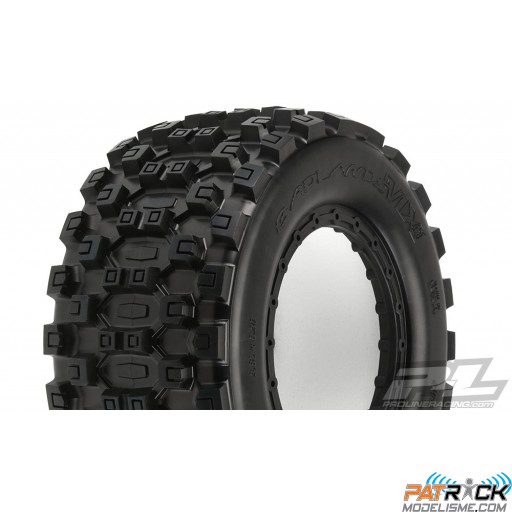 Pneus PROLINE BADLANDS MX43 pour Traxxas XMAXX