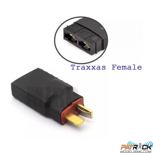 Adaptateur compact Dean Male / Traxxas Femelle