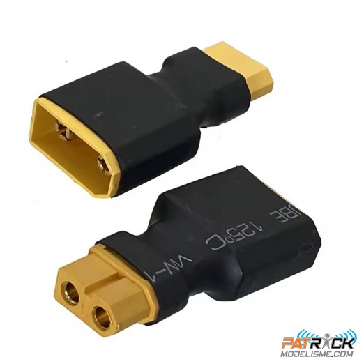 Adaptateur compact XT90 Male / XT60 Femelle