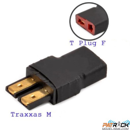Adaptateur compact Traxxas Mâle - Dean Femelle 