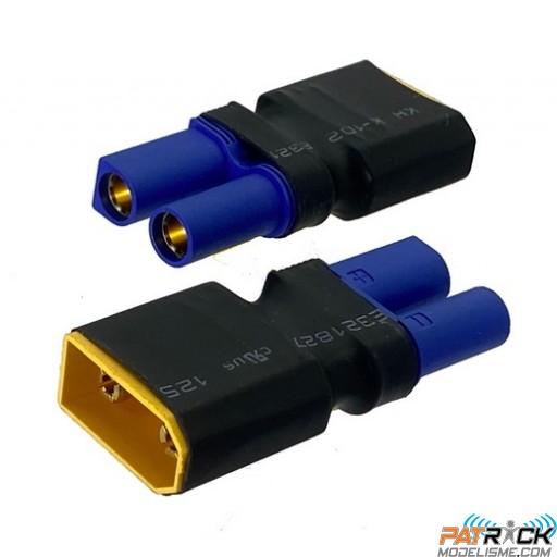 Adaptateur compact XT90 - EC5 Femelle