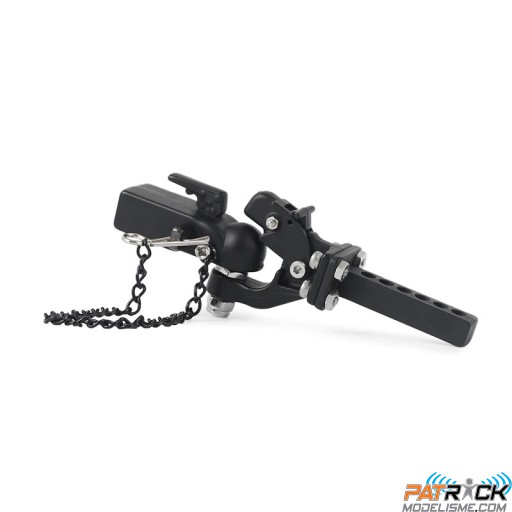 Crochet et support d'attelage métal de remorque Crawler