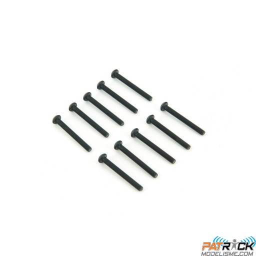 Set de vis tête ronde 3x26mm (10) Arrma