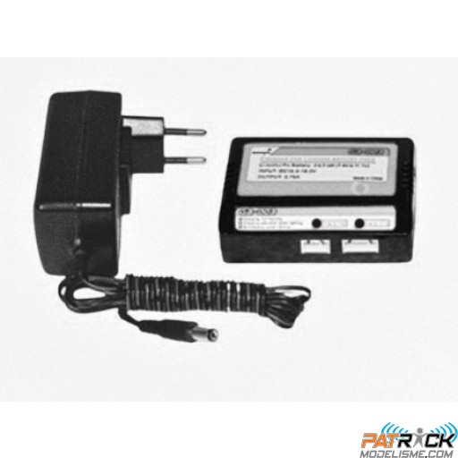 Chargeur Scorpio Li-ion/Lipo 2s 650mah + alim 220v