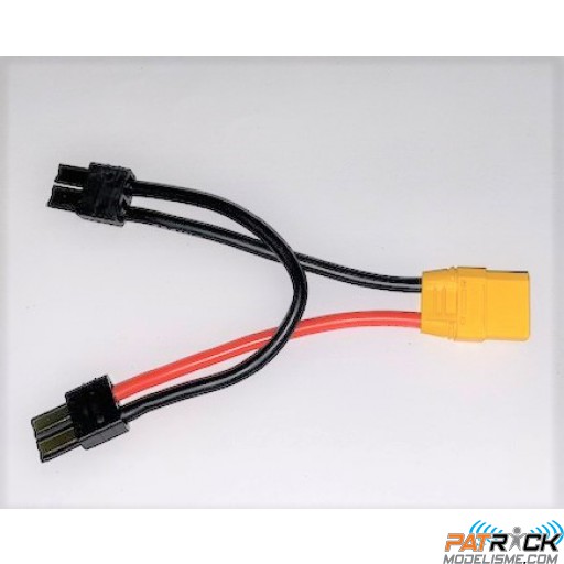 Adaptateur Serie Traxxas male  - XT90 male Custom