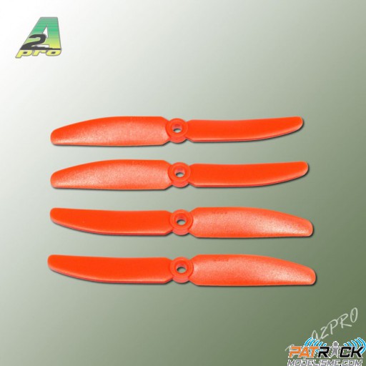 Hélices A2pro orange - 5x3 horaire et anti horaire(4 pcs)