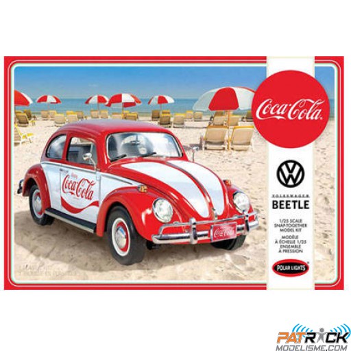 1/25e Polar lights VW Beetle Snap Coca-Cola