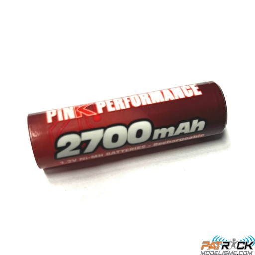 Accu NiMH Pink Performance 2700mAh 1.2V format AA/LR06