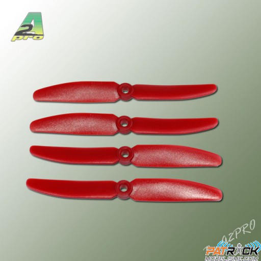 Hélices A2pro rouge - 5x3 horaire et anti horaire(4 pcs)