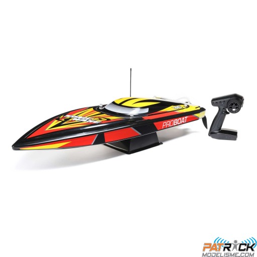 Proboat SONICWAKE 36" V2 Self Righting Brushless 6s Noir Prêt à naviguer 