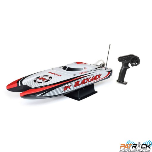 ProBoat Blackjack 24" V2 Catamaran 4S Blanc Prêt à naviguer SUR-COMMANDE