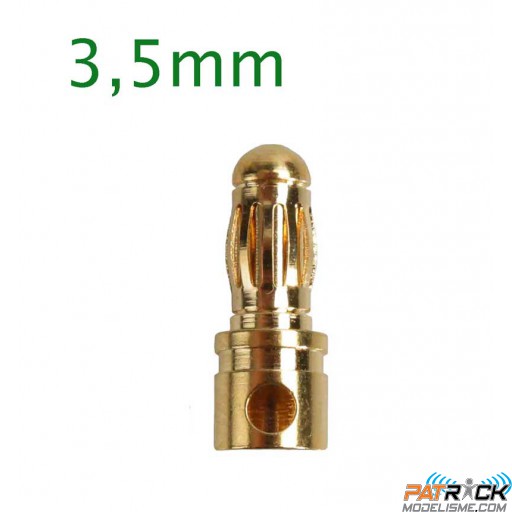 Prise PK/OR 3,5mm mâle la pièce