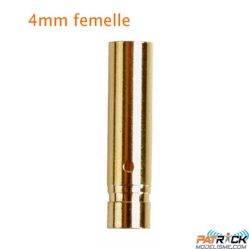 Prise PK/OR 4mm femelle , la pièce
