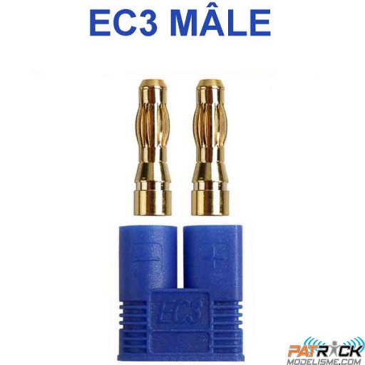 Connecteurs mâle EC3 (3.5mm) à l'unité