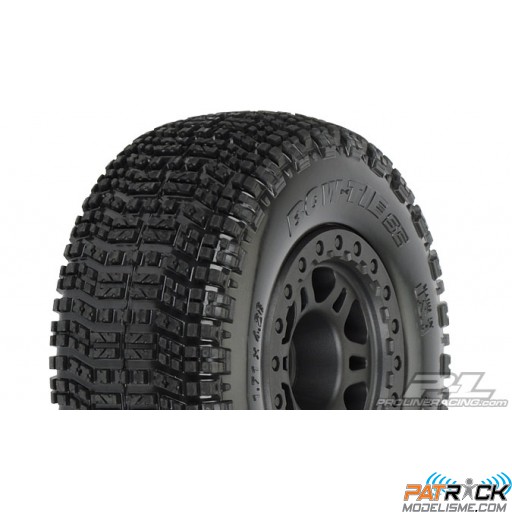 Roues Proline Split Six pneu Bow-Tie SC 2.2"/3.0" M2 - Slash Ar,Slash 4x4,SCRT10,Blitz Av/Ar