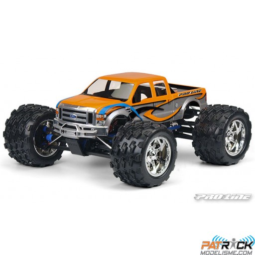 Carrosserie à peindre 2008 Ford F-250 pour E-MAXX 3905, E-REVO, REVO 3.3, T-MAXX 3.3 et MGT