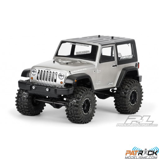 Carrosserie à peindre Jeep Wrangler 2009 pour 1/10e Scale Crawlers